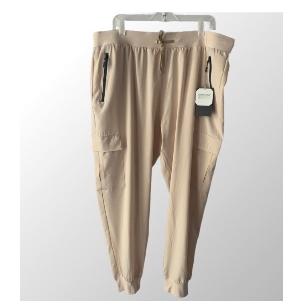 NWT Libin Womens 3XL Waterproof UPF 50+‎ Jogger Pants With Zip Pockets